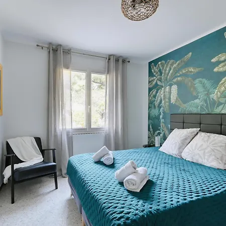 Le Floreal - Vue Mer, Proche Plage, Parking Privé Apartamento Bandol