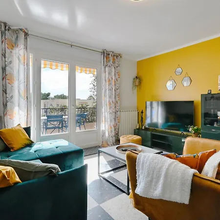 Le Floreal - Vue Mer, Proche Plage, Parking Privé Apartamento Bandol